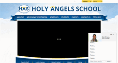 Desktop Screenshot of holyangelsschool.org